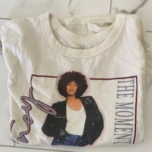 Women's White Graphic Tee